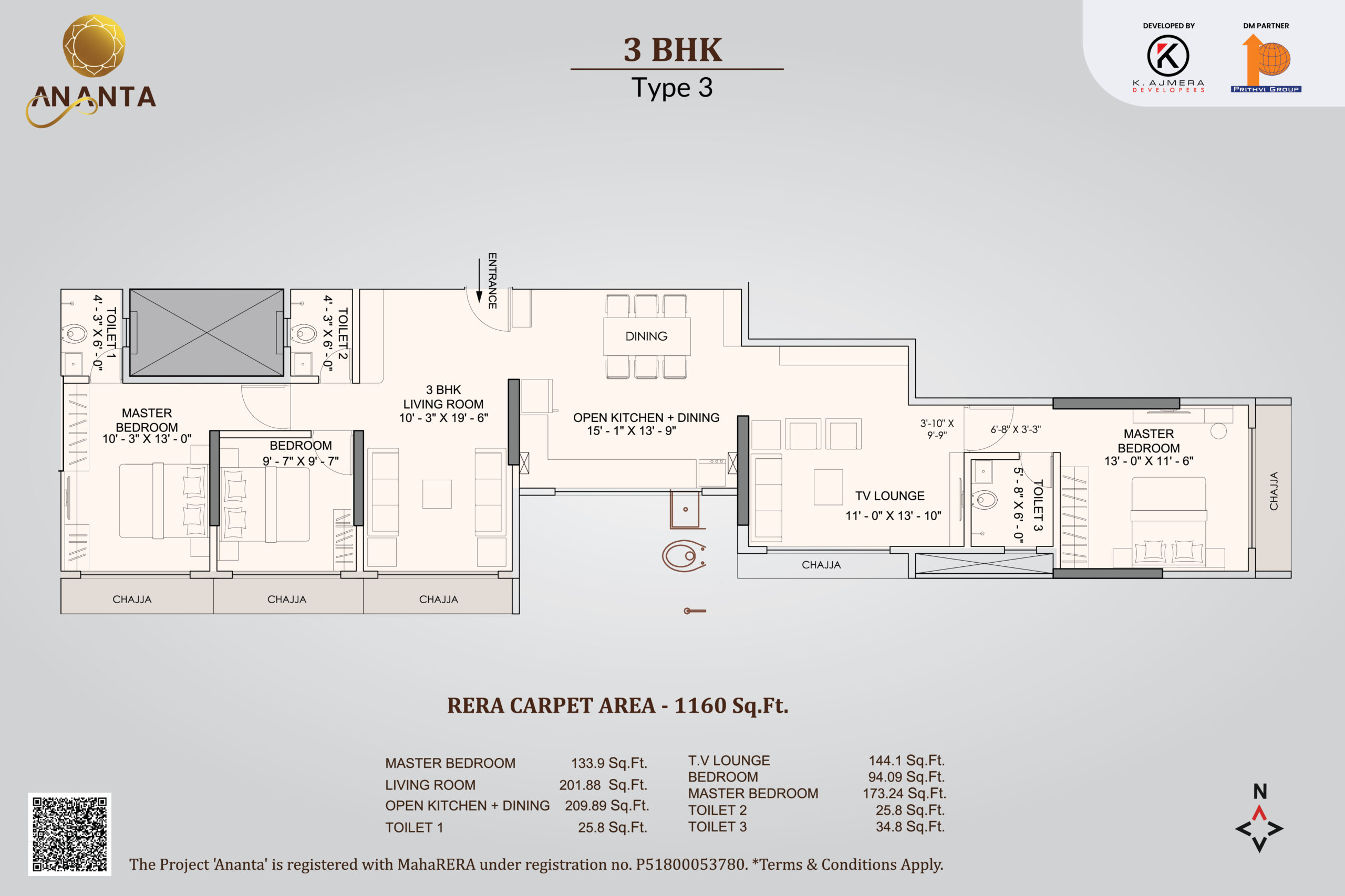 3BHK-TYPE-THREE